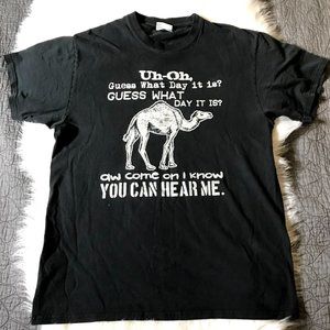 100% Cotton Port & Co Hump Day Graphic Tee, M